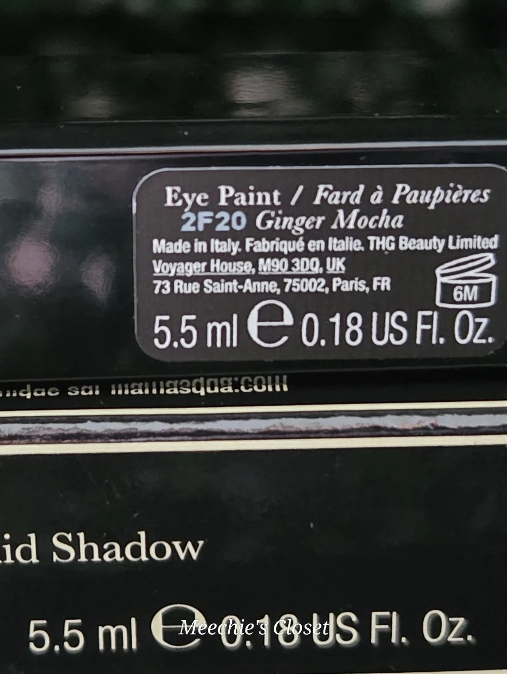 Illamasqua Eye Paint Longwear Liquid Eyeshadow Ginger Mocha 0.18oz 5.5ml NIB